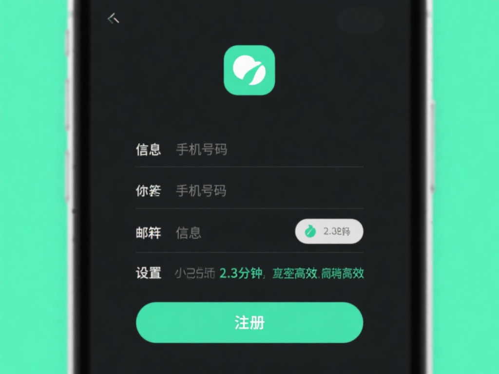 填写信息：打开APP后，点击注册按钮，输入你的手机