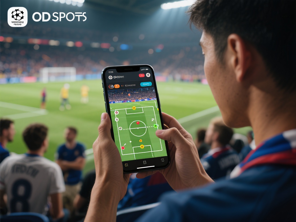 以一位足球迷小李的体验为例，他在使用OD体育app